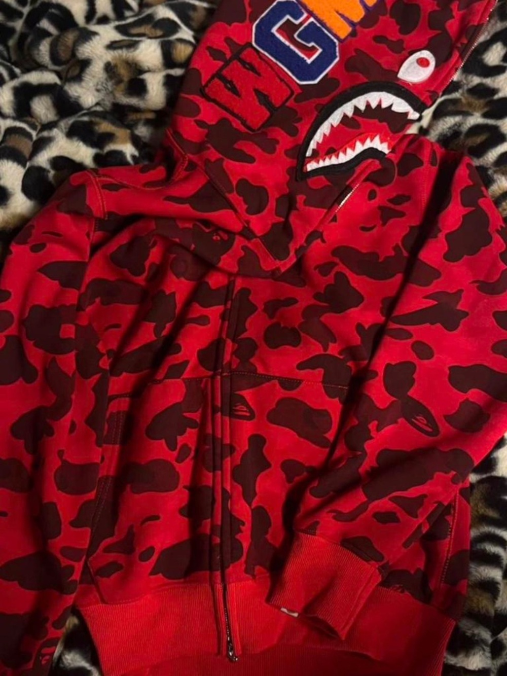 Red Bape Hoodie